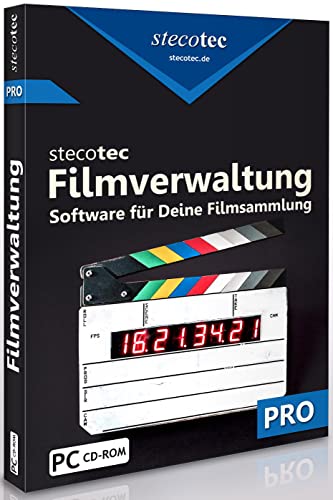 DVD-Verwaltung: Stecotec Filmverwaltung Pro -...