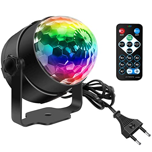 SEBRUANC Discokugel, Disco Lights LED Party Lampe...