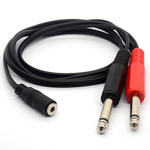 3,5 mm (Mini) 1/8'TRS Stereo Buchse auf 2 Dual...