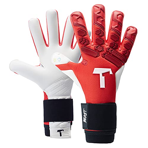 T1TAN Red Beast 2.0 Torwarthandschuhe mit...
