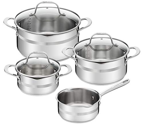Tefal by Jamie Oliver 7-teiliges Topfset E494S7 |...