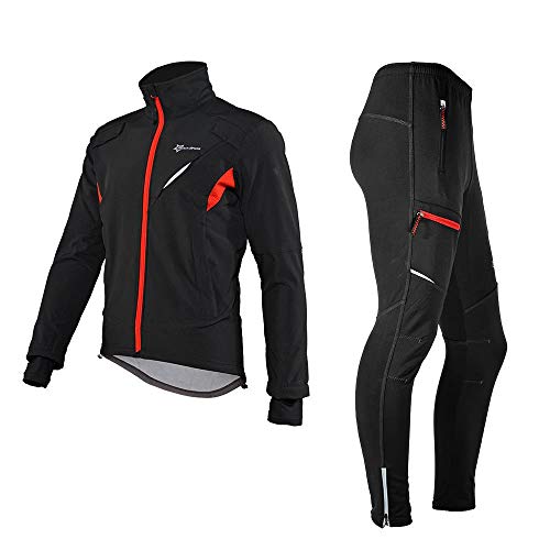 ROCKBROS Winter Fahrradbekleidung Herren Fahrrad...