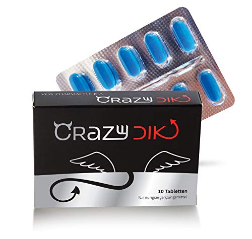 10 Crazy blaue Tabletten. Hohe Dosis. Schneller -...