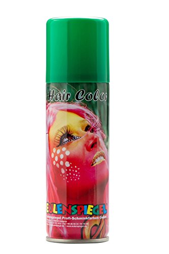Eulenspiegel 819326 - Color Haarspray, grün, 125...