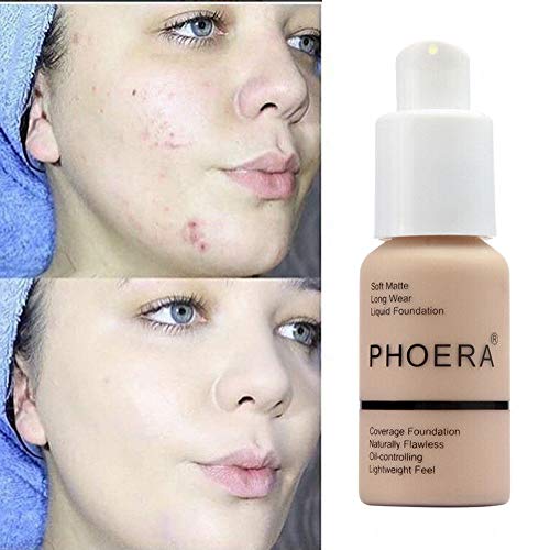 Phoera 30 ml Matt Foundation Liquid Makeup...