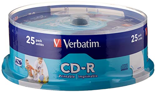 Verbatim CD-R AZO Wide Inkjet Printable 700 MB,...