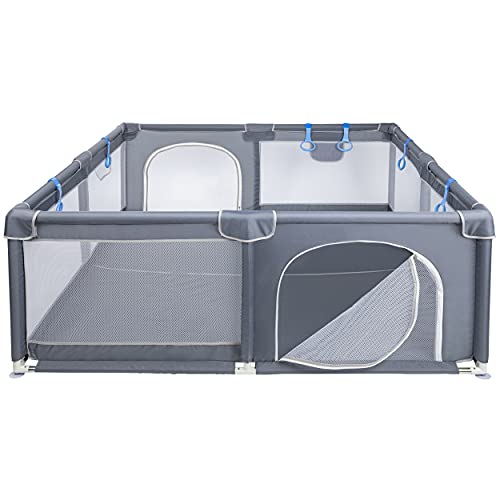 ONVAYA® Laufgitter | Laufstall für Babys | 160 x...