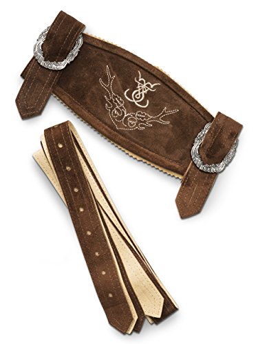 Hosenträger Klassik - Echtleder H-Träger...