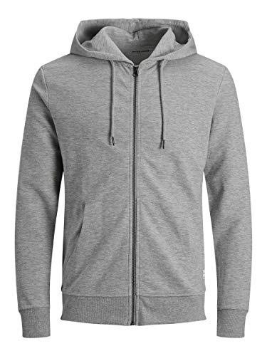 JACK & JONES Herren Jjebasic Zip Hood Noos...