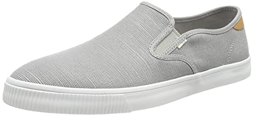 TOMS BAJA Slipper Canvas Herren, Grau, 43 EU