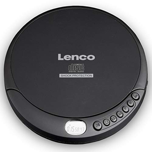 Lenco CD-Player CD-200 Discman mit LCD-Display -...