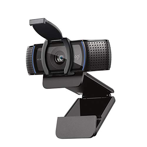 Logitech C920s HD PRO Webcam, Full-HD 1080p, 78°...