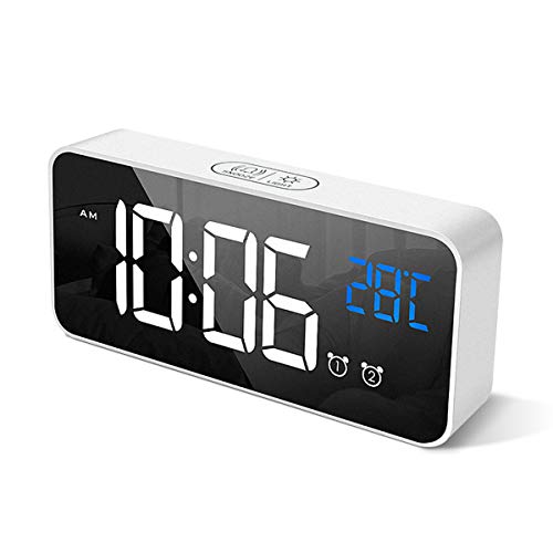 HOMVILLA Digitaler Wecker mit Große LED...