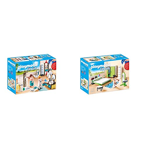 Playmobil 9268 - Badezimmer & 9271 - Schlafzimmer