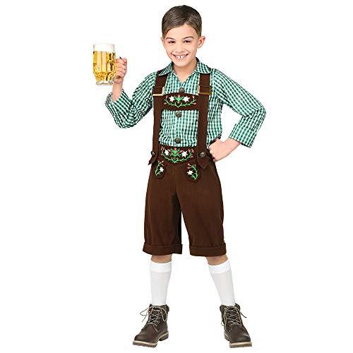 Widmann - Kinderkostüm Bayer, Hemd, Lederhose,...