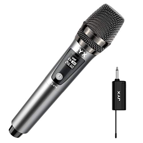 JYX Kabelloses Mikrofon, UHF Dynamisches Karaoke...