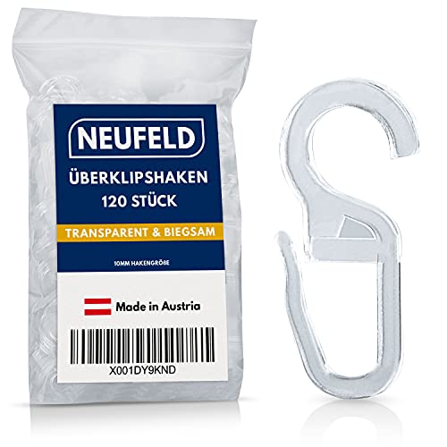 NEUFELD® 120 Überklipshaken mit 10mm Öse |...