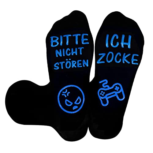 ANOTION Gaming Socken, Lustige Söckchen Do Not...