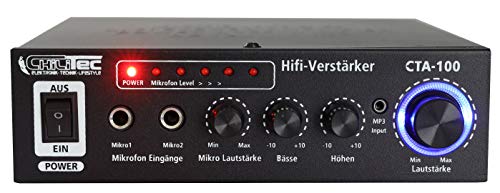 HiFi-Verstärker CTA-100 Cinch Aux In 100 Watt I...