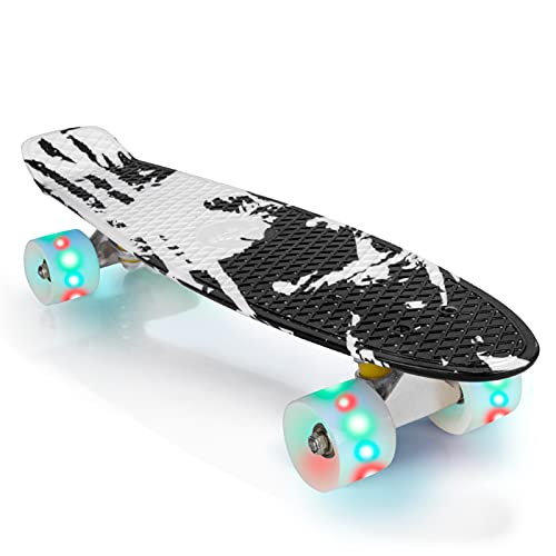 ANIMILES Skateboard für Kinder, 22'' Komplettes...