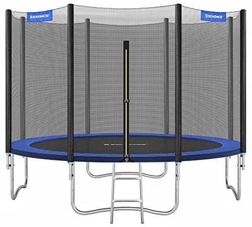 SONGMICS Trampolin Ø 305 cm, rundes...