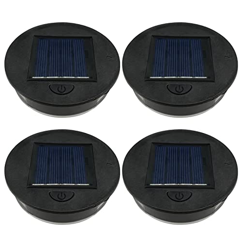 2 Stück/4 Stück Solar-Laternenlichtersatz oben 8...
