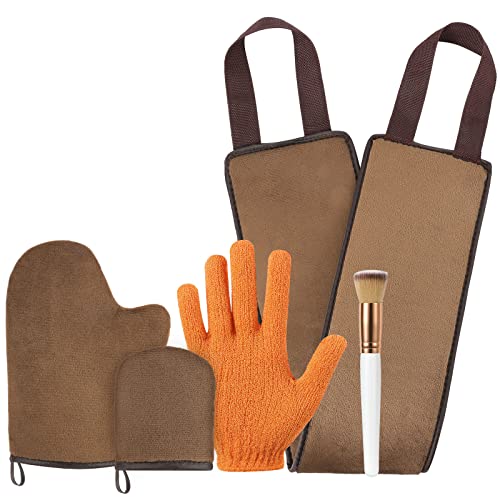 Luxspire Selbstbräuner Handschuhe Set, 5 in 1...