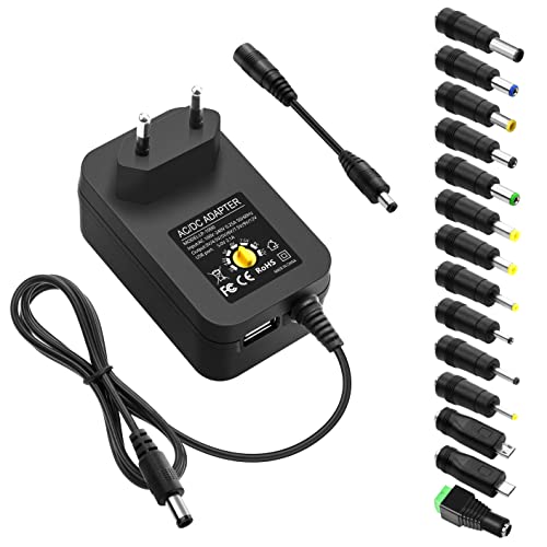 ALITOVE 30W Universal AC/DC Adapter Schaltnetzteil...