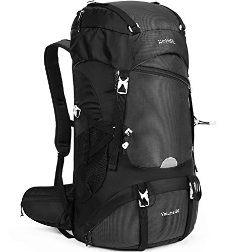 HOMIEE Wanderrucksack 50L, Herren Damen...