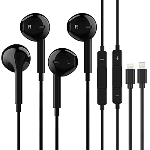 2-Pack In-Ear Kopfhörer für iPhone, HiFi-Audio...