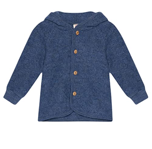 Engel Baby Jacke mit Kapuze Wollfleece,...