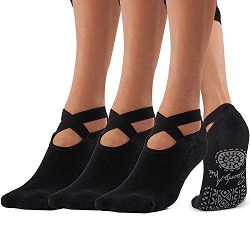 SportyAnis® Premium Yoga-Socken Damen mit Noppen,...