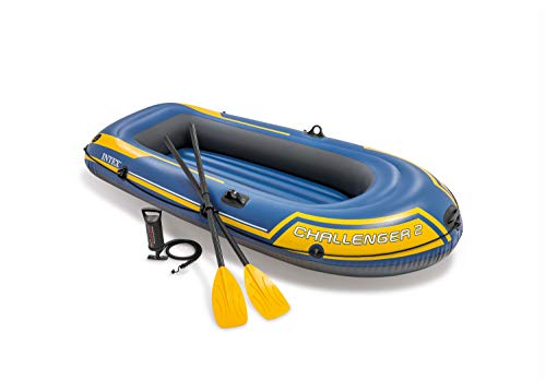 Intex Challenger 2 Schlauchboot Blau/Gelb 236 x...