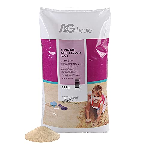 A&G-heute 25kg Spielsand Quarzsand für Kinder...