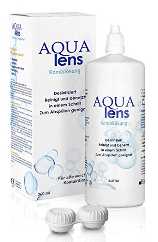 AQUA lens Kontaktlinsen Fluessigkeit (360 ml +...