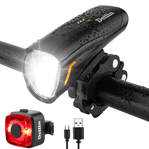 Deilin Upgraded LED Fahrradlicht Set, StVZO...