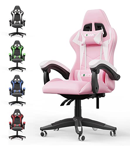 bigzzia Gaming Stuhl Ergonomisch - Gamer Stühle...