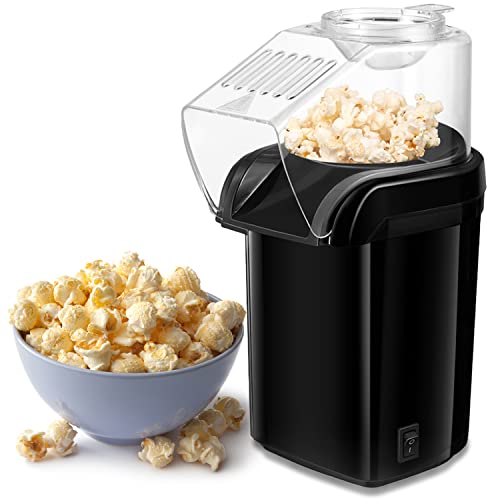 Popcornmaschine, Heißluft Popcorn Maker, Ohne...