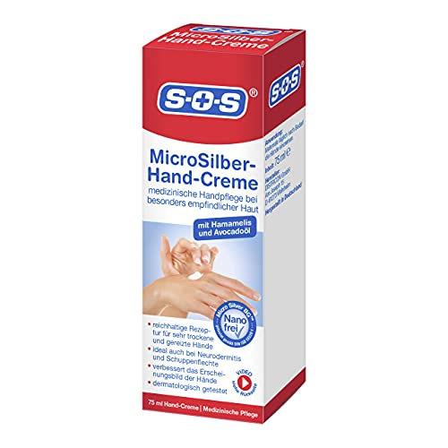 SOS MicroSilber Hand-Creme, 1 x 75 ml,...