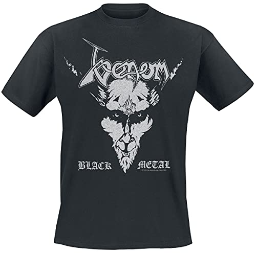 Venom Black Metal Männer T-Shirt schwarz M 100%...