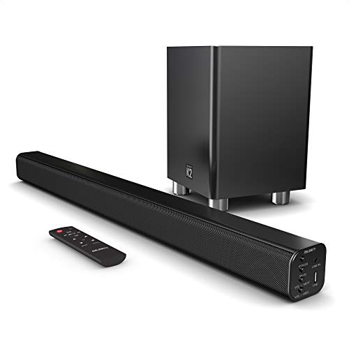 K2 Bluetooth Soundbar Mit Wireless Subwoofer für...