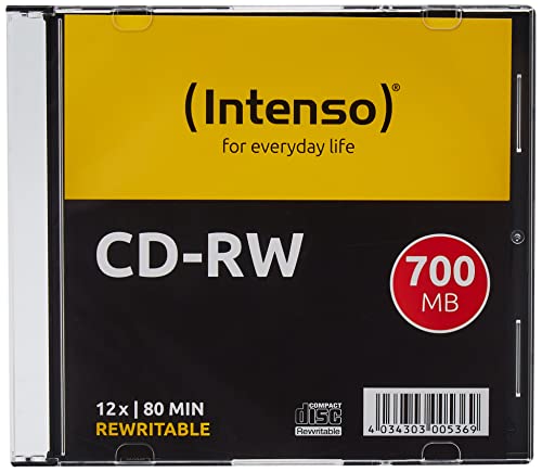 Intenso 2801622 CD-RW Rohlinge 700 MB, RW 12x...