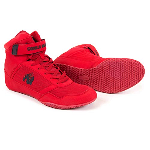 Gorilla Wear High Tops Red rot - schwarzes Logo -...