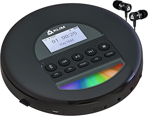 KLIM Nomad - Tragbarer CD-Player Discman mit...