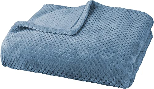 Delindo Lifestyle® Kuscheldecke Milano blau,...