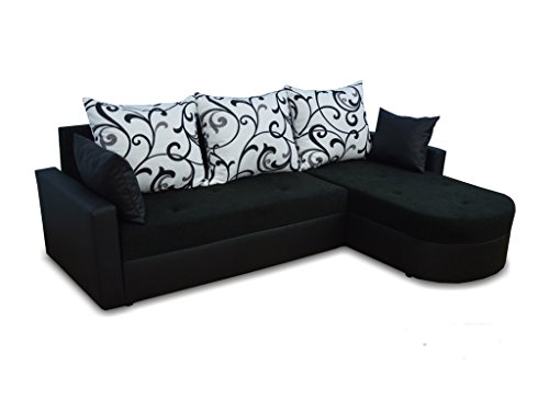 Ecksofa N-2 mit Schlaffunktion Couch Sofa