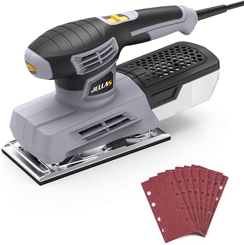JELLAS Schwingschleifer, 220W Schleifmaschine,...