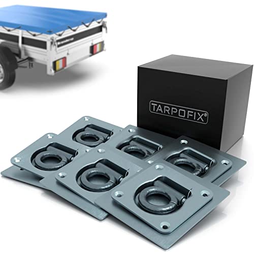 Tarpofix® Anhänger Zurrösen mit Gegenplatten (6...
