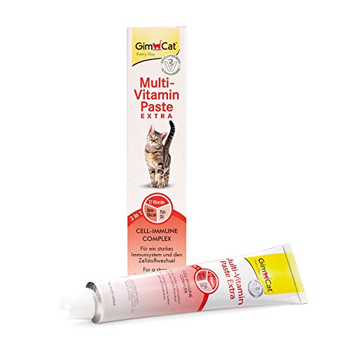 GimCat Multi-Vitamin Paste Extra - Katzensnack mit...