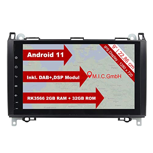 M.I.C. AB9-lite Android 11 Autoradio mit navi...